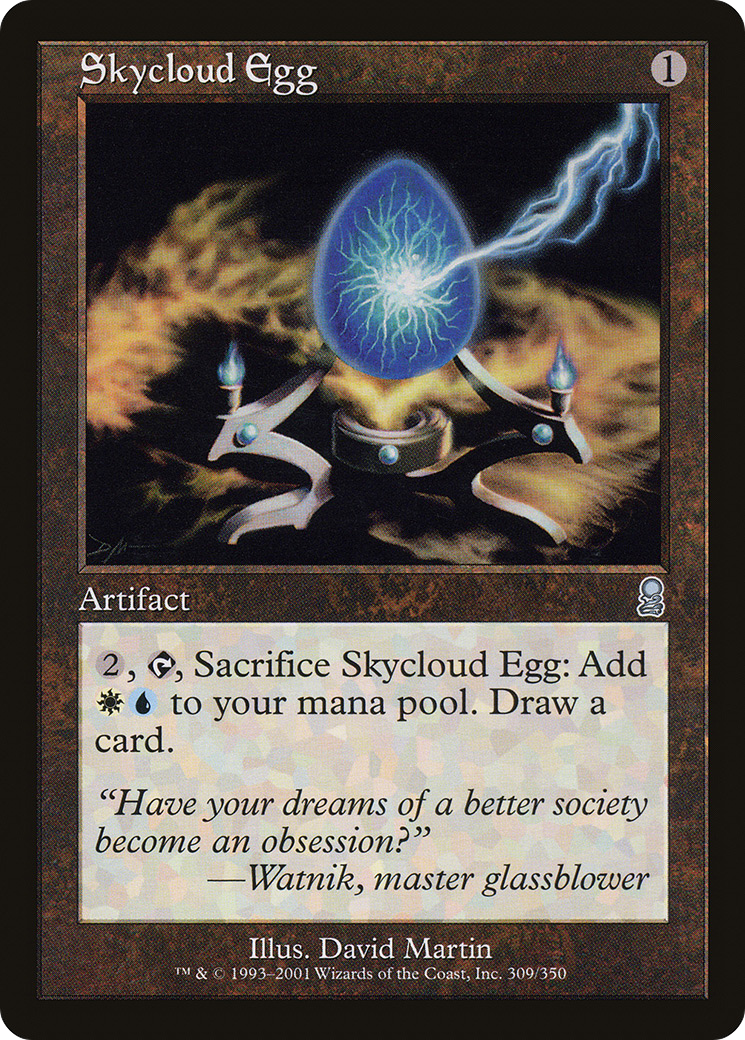 Image of Skycloud Egg (ODY-309) - Odyssey Foil