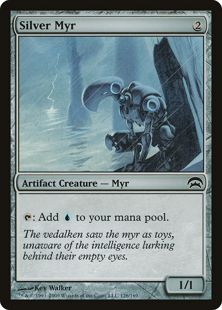Image of Silver Myr (HOP-126) - Planechase