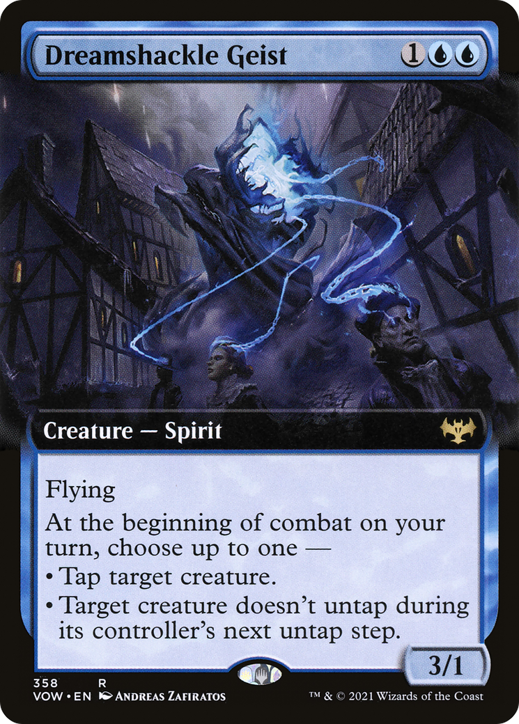 Image of Dreamshackle Geist (Extended Art) (VOW-358) - Innistrad: Crimson Vow: (Extended Art) Foil