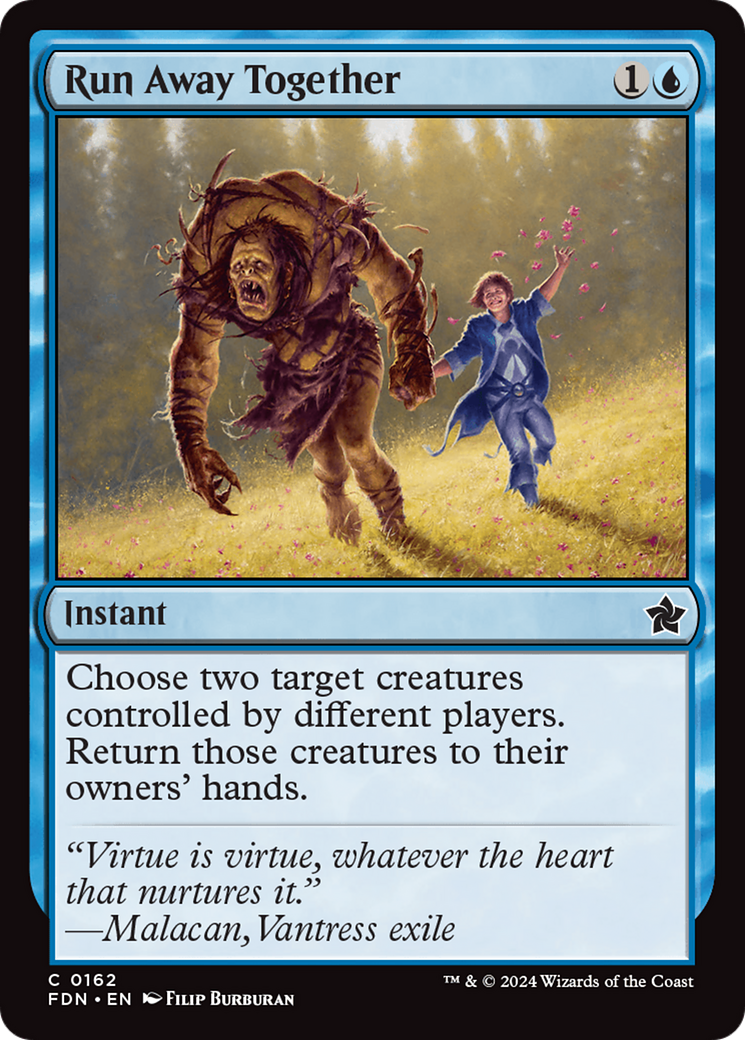 Image of Run Away Together (FDN-162) - Foundations Foil