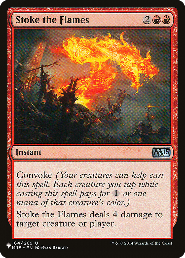 Image of Stoke the Flames (LIST-M15-164) - The List