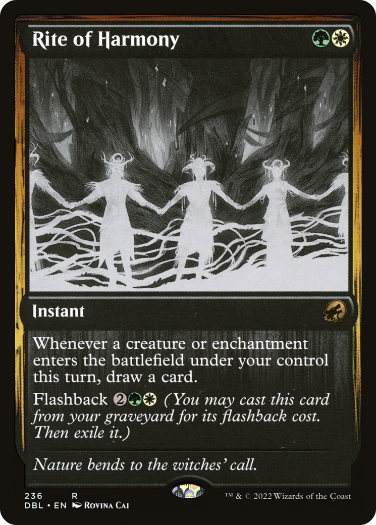 Image of Rite of Harmony (DBL-236) - Innistrad: Double Feature Foil