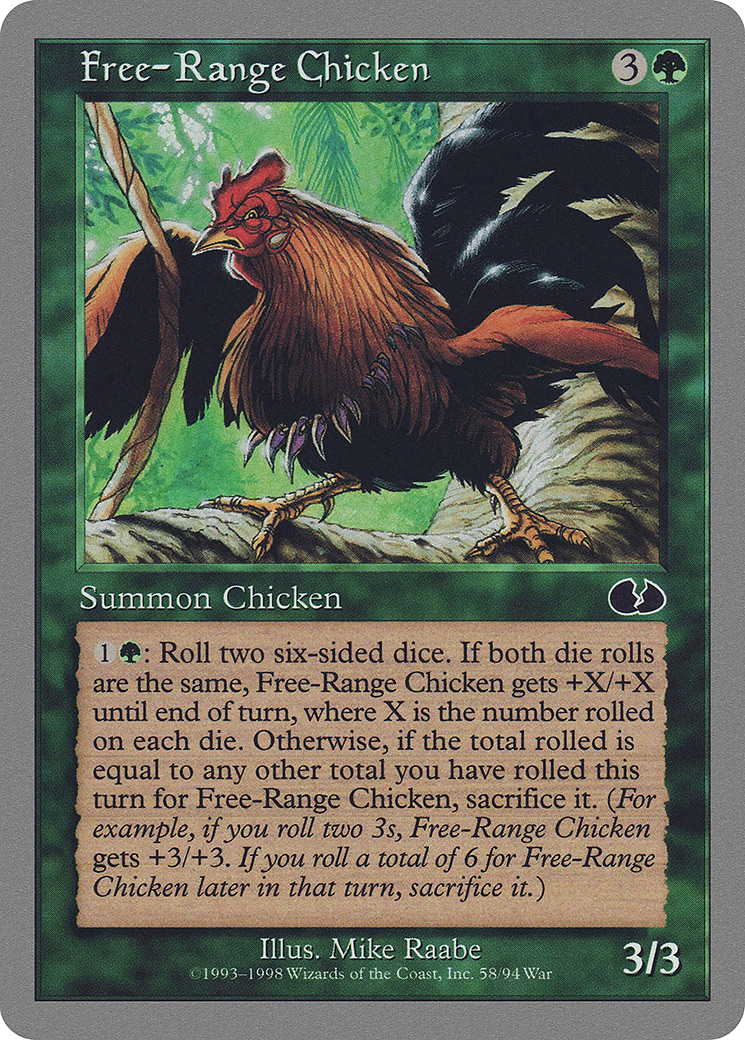 Image of Free-Range Chicken (UGL-058) - Unglued