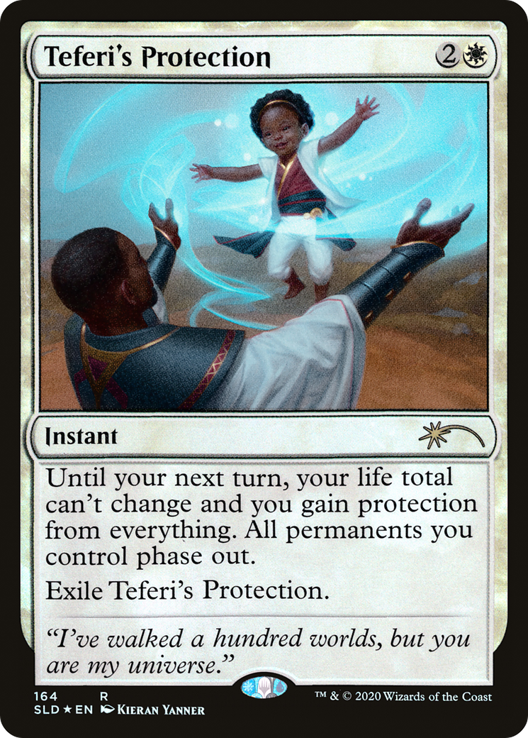 Image of Teferi's Protection (164) (SLD-164) - Secret Lair Drop Foil
