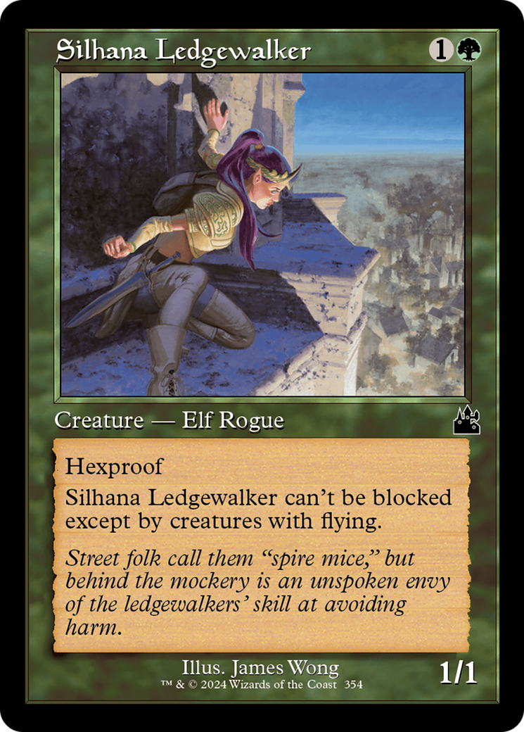 Image of Silhana Ledgewalker (Retro Frame) (RVR-354) - Ravnica Remastered