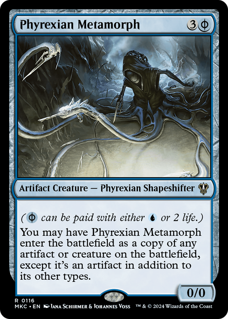 Image of Phyrexian Metamorph (MKC-116) - Murders at Karlov Manor Commander