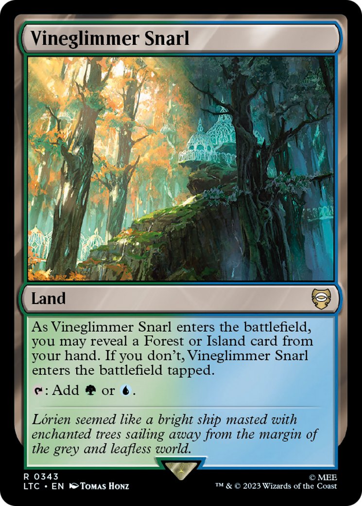 Image of Vineglimmer Snarl (LTC-343) - Tales of Middle-earth Commander