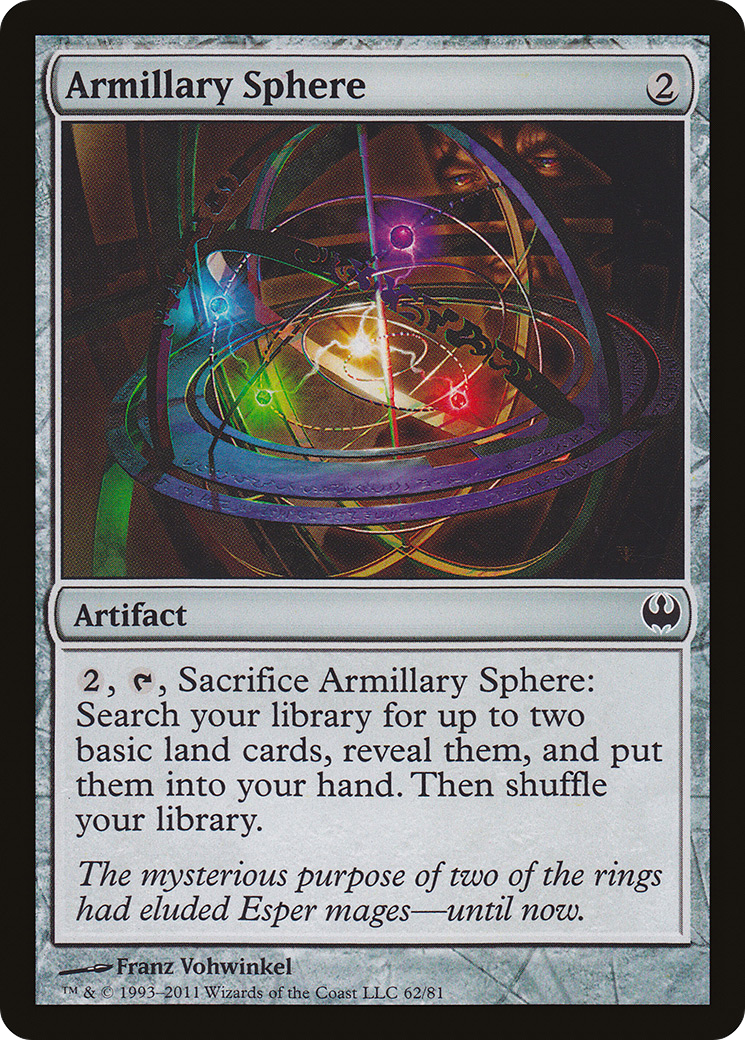 Image of Armillary Sphere (DDG-062) - Duel Decks: Knights vs. Dragons