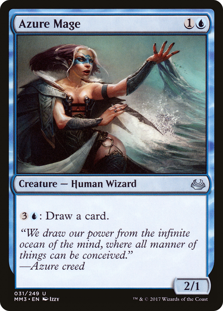 Image of Azure Mage (MM3-031) - Modern Masters 2017