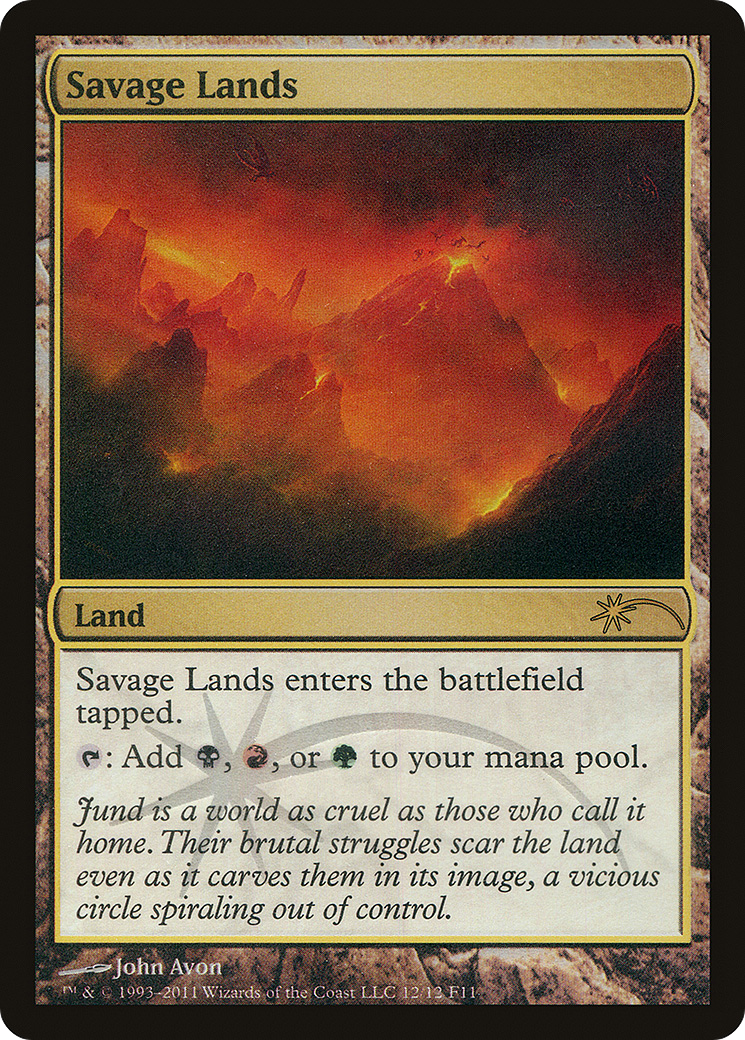 Image of Savage Lands (FNM-) - Friday Night Magic 2011 Foil