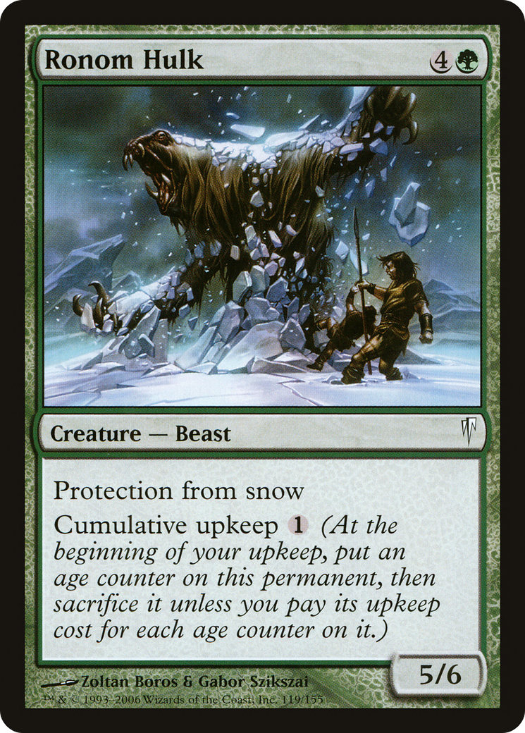Image of Ronom Hulk (CSP-119) - Coldsnap Foil