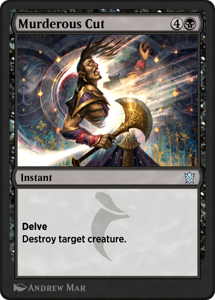 Image of Murderous Cut (KTK-81Y) - Khans of Tarkir