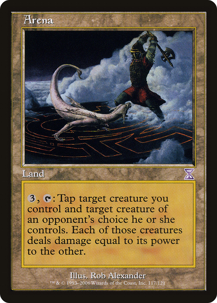 Image of Arena (TSB-117) - Time Spiral Timeshifted Foil