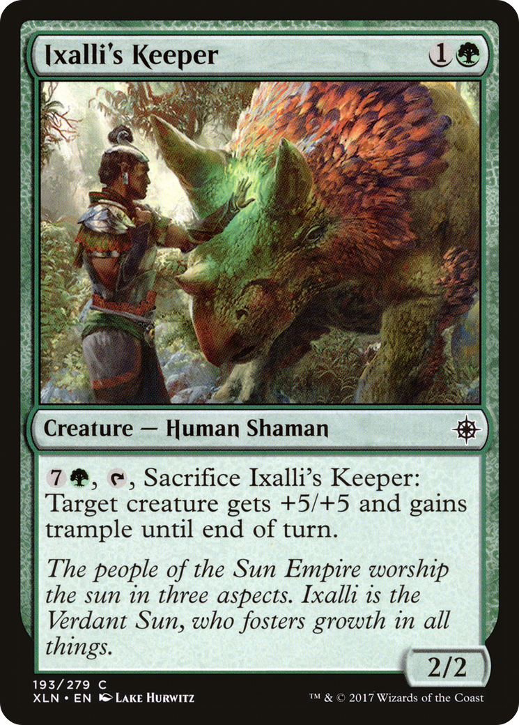 Image of Ixalli's Keeper (XLN-193) - Ixalan