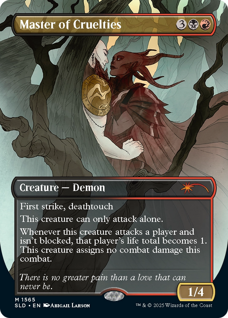 Image of Master of Cruelties (SLD-1565) - Secret Lair Drop (Borderless)