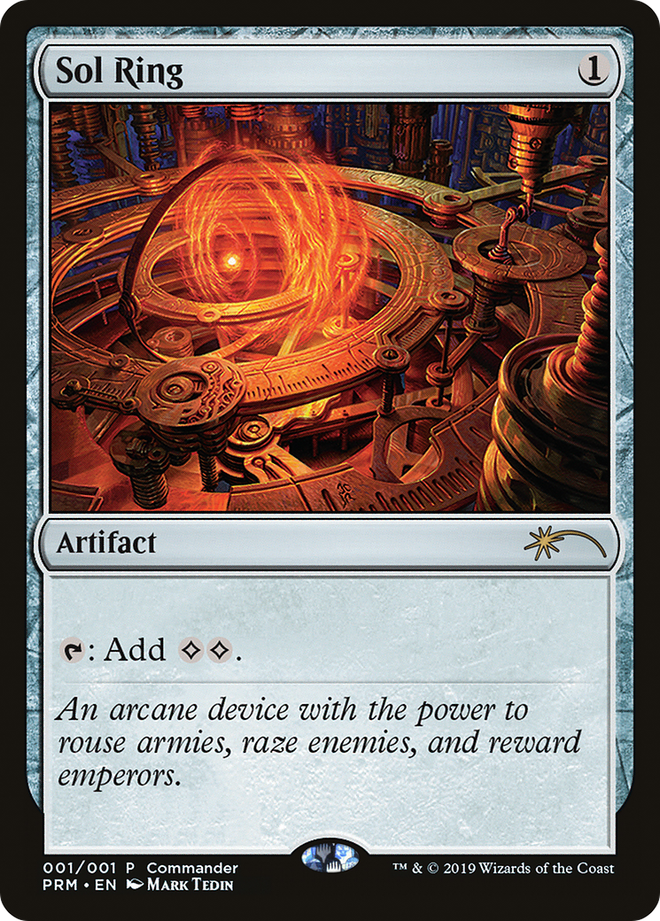 Image of Sol Ring (MFP-001) - MagicFest 2019 Foil