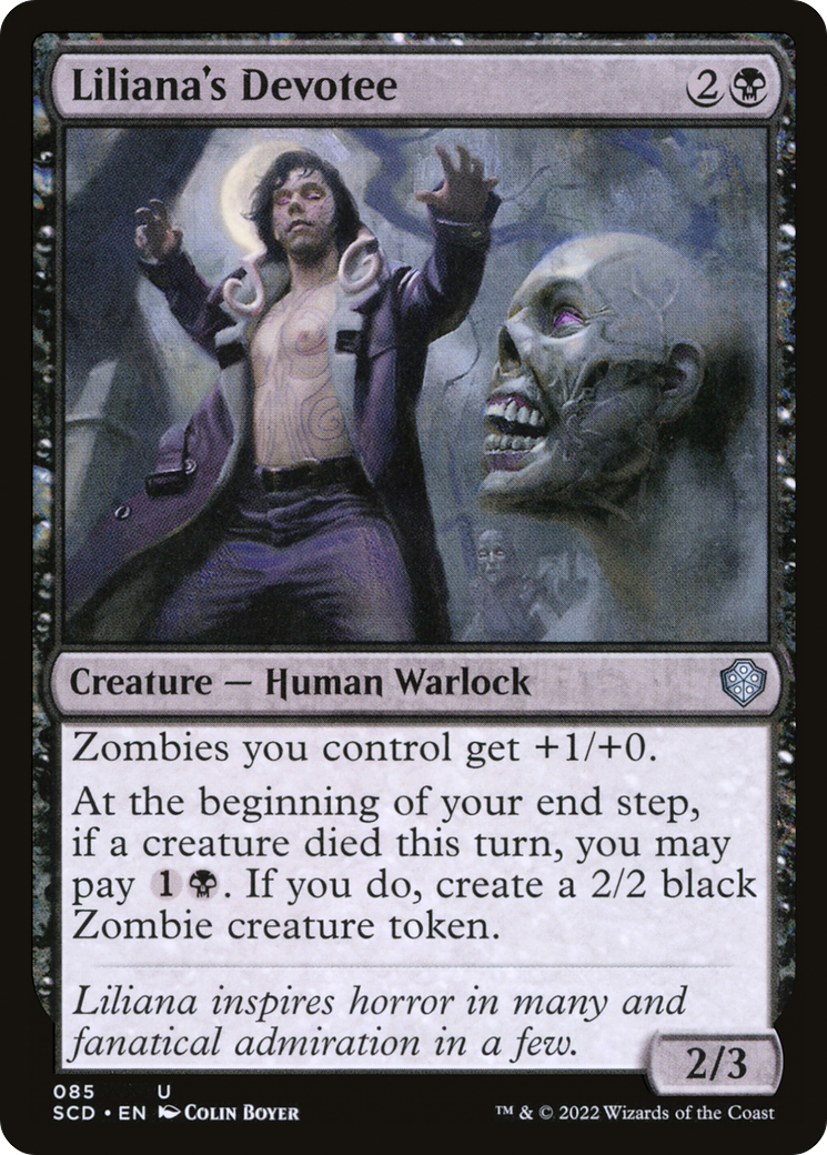 Image of Liliana's Devotee (SCD-085) - Starter Commander Decks