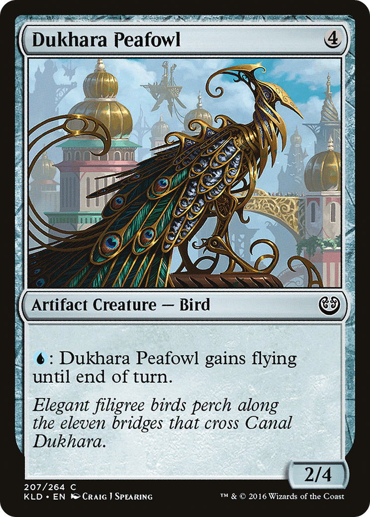 Image of Dukhara Peafowl (KLD-207) - Kaladesh