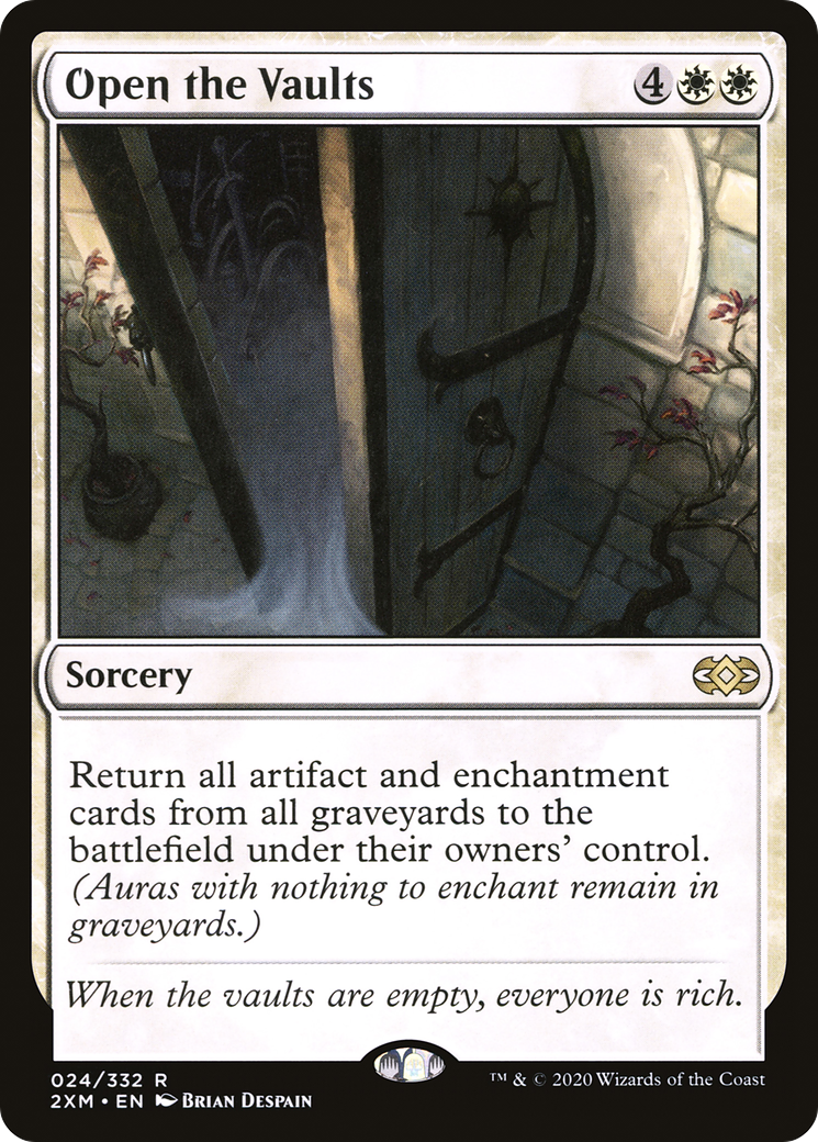 Image of Open the Vaults (2XM-024) - Double Masters Foil