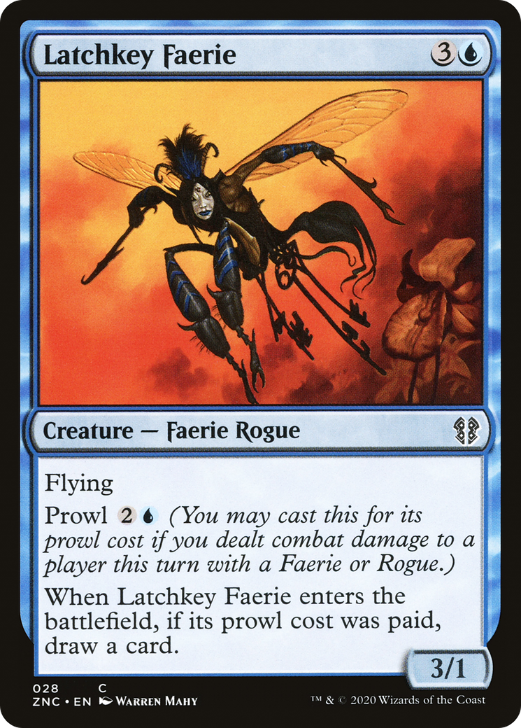 Image of Latchkey Faerie (ZNC-028) - Zendikar Rising Commander