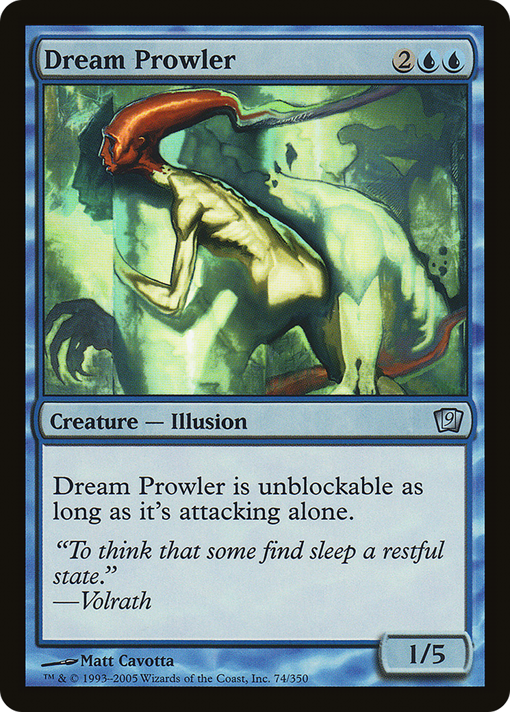 Image of Dream Prowler (9ED-074) - 9th Edition