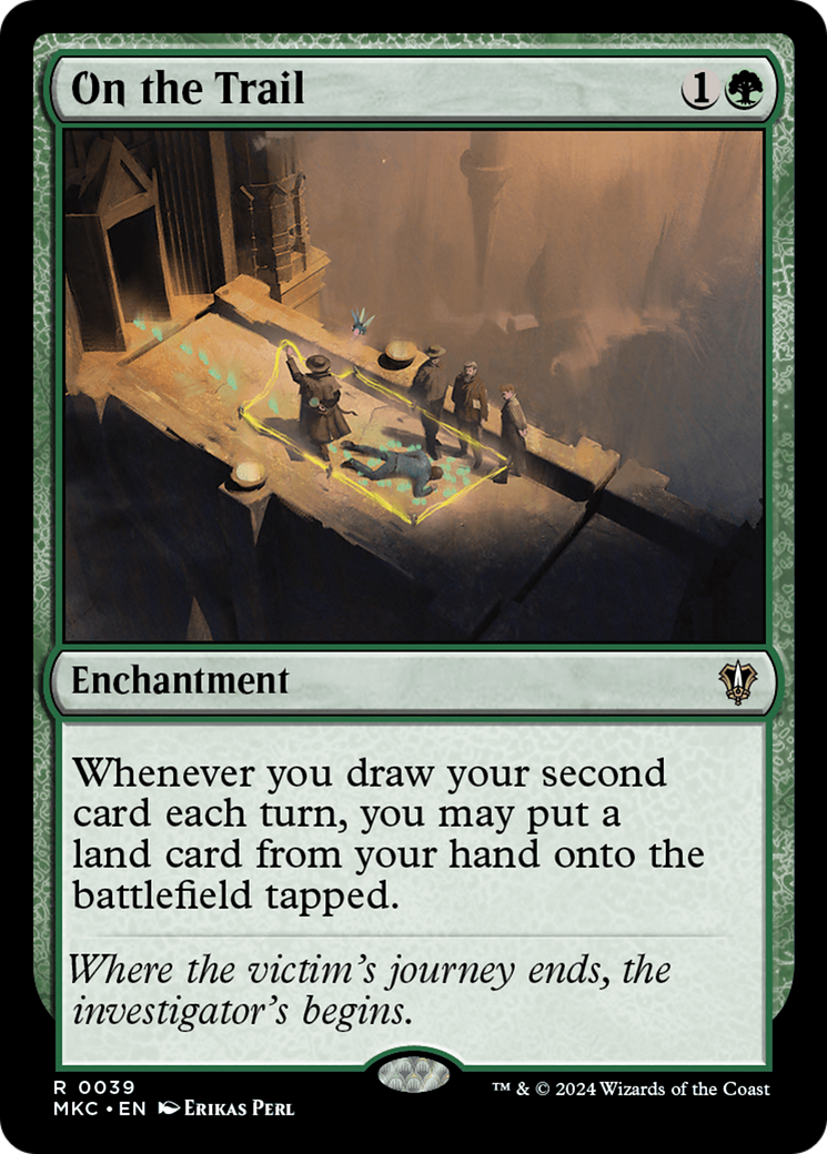 Image of On the Trail (MKC-039) - Murders at Karlov Manor Commander