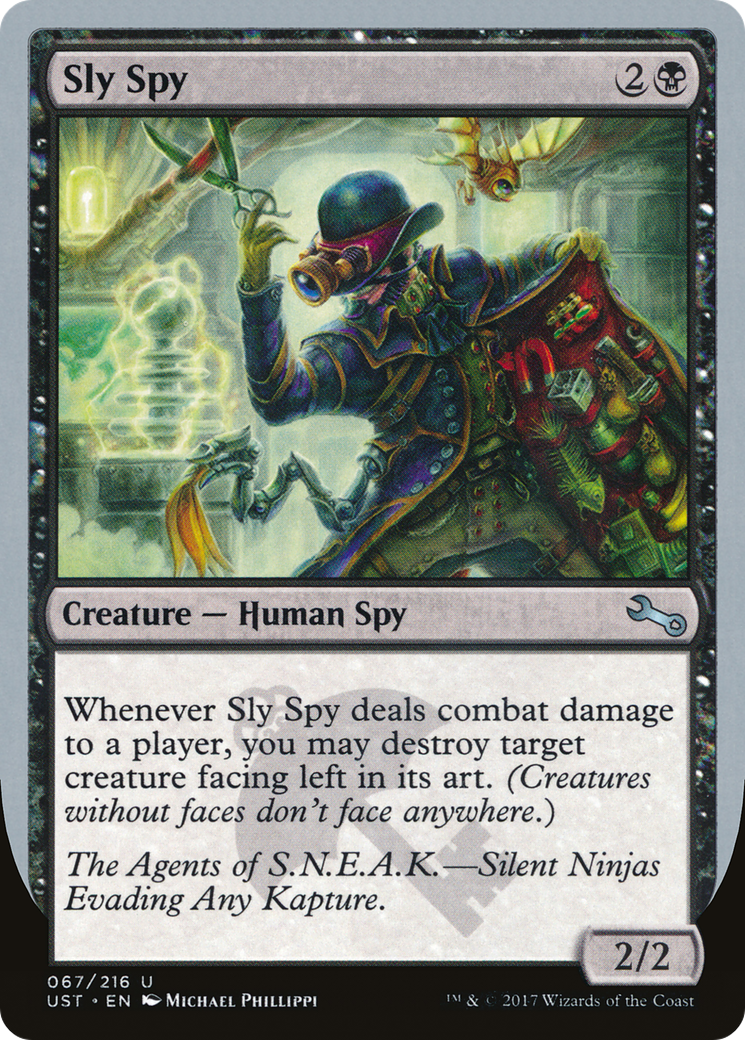 Image of Sly Spy (B) (UST-067) - Unstable Foil