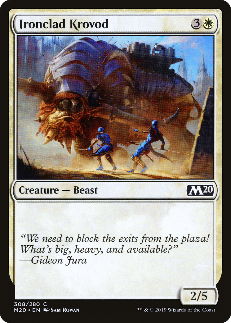 Image of Ironclad Krovod (M20-308) - Core Set 2020