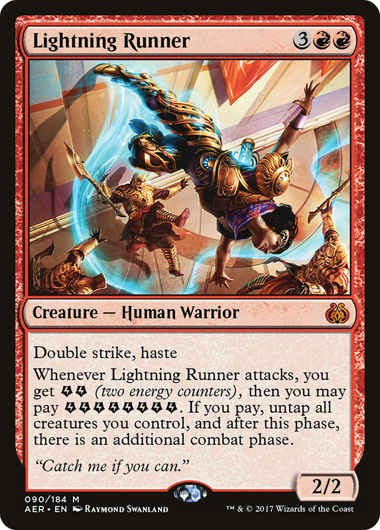 Image of Lightning Runner (AER-090) - Aether Revolt
