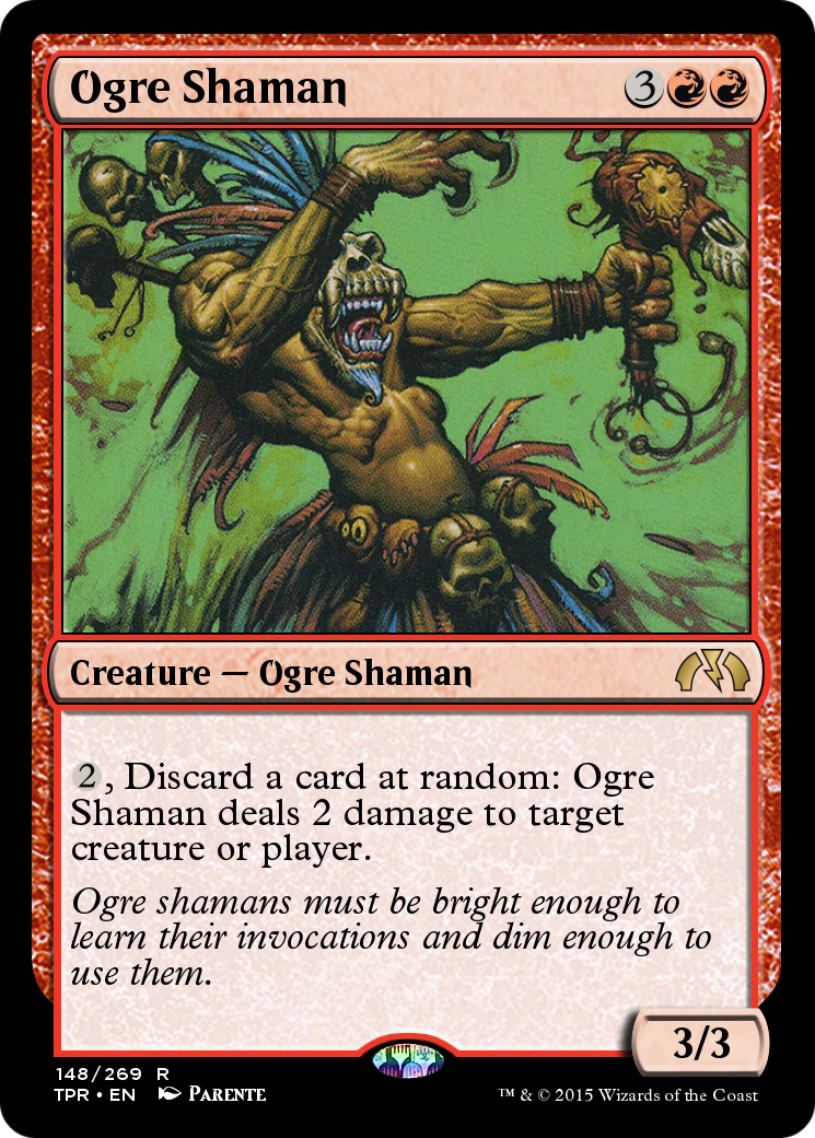 Image of Ogre Shaman (TPR-148) - Tempest Remastered Foil