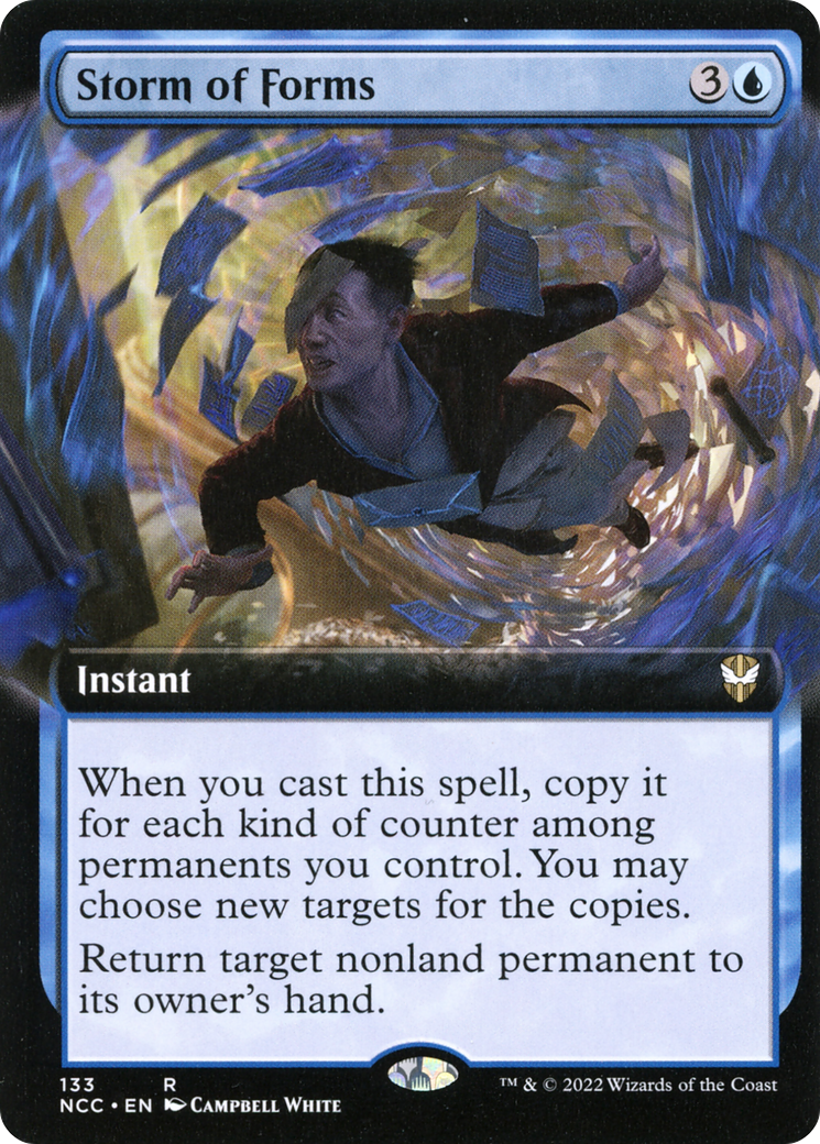 Image of Storm of Forms (Extended Art) (NCC-133) - New Capenna Commander: (Extended Art)