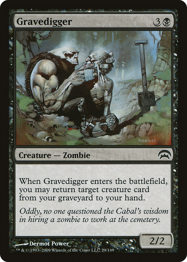 Image of Gravedigger (HOP-029) - Planechase