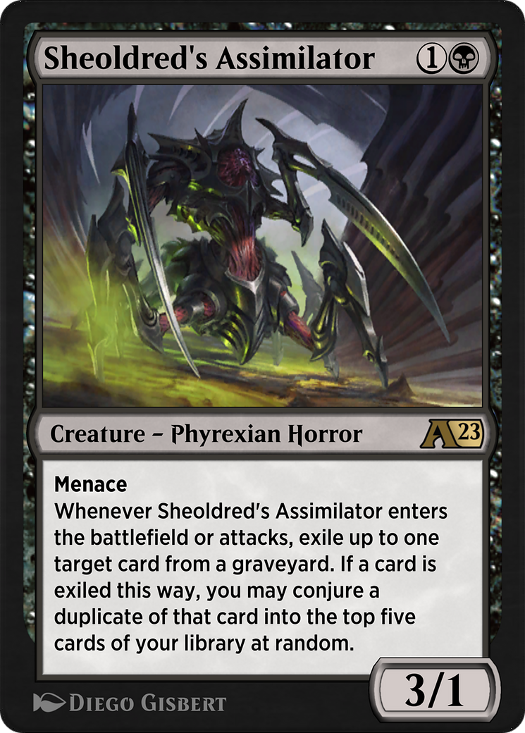 Image of Sheoldred's Assimilator (YONE-010) - Alchemy: Phyrexia