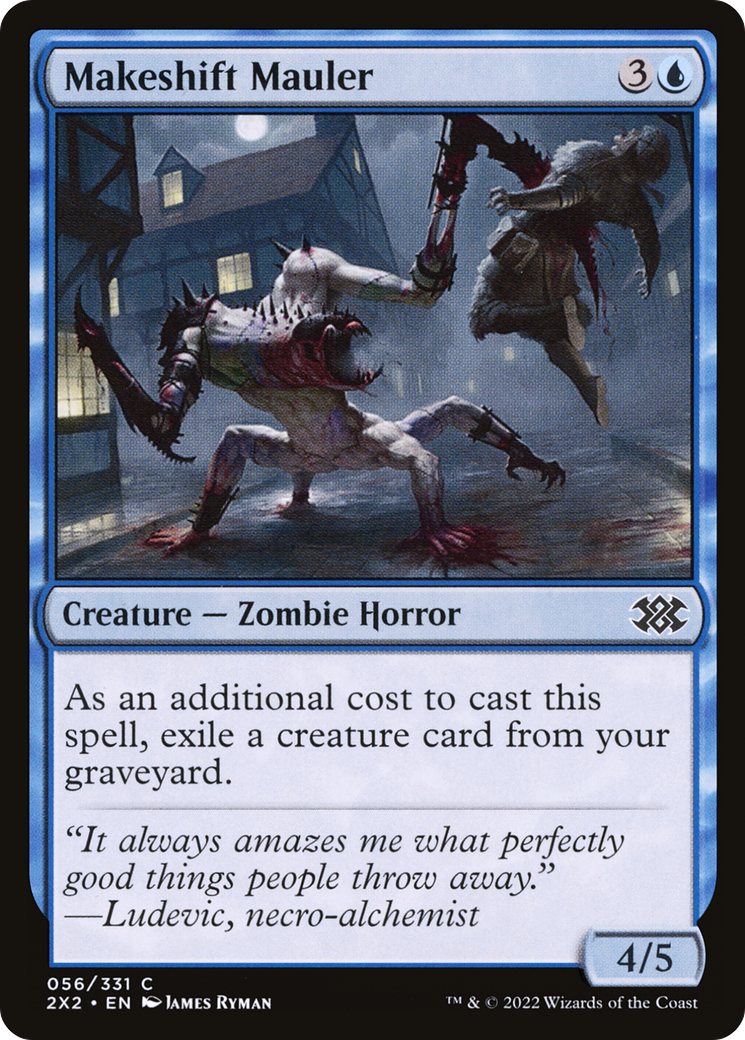 Image of Makeshift Mauler (2X2-056) - Double Masters 2022