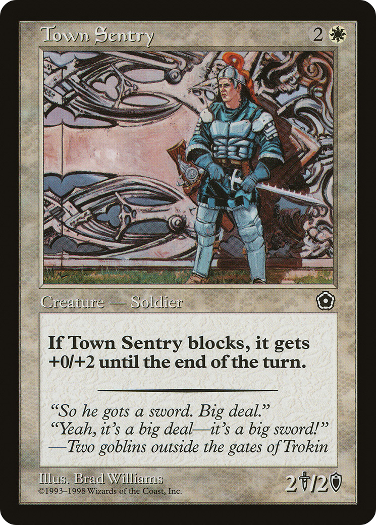 Image of Town Sentry (P02-025) - Portal Second Age