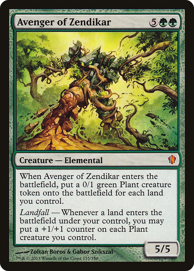Image of Avenger of Zendikar (C13-135) - Commander 2013