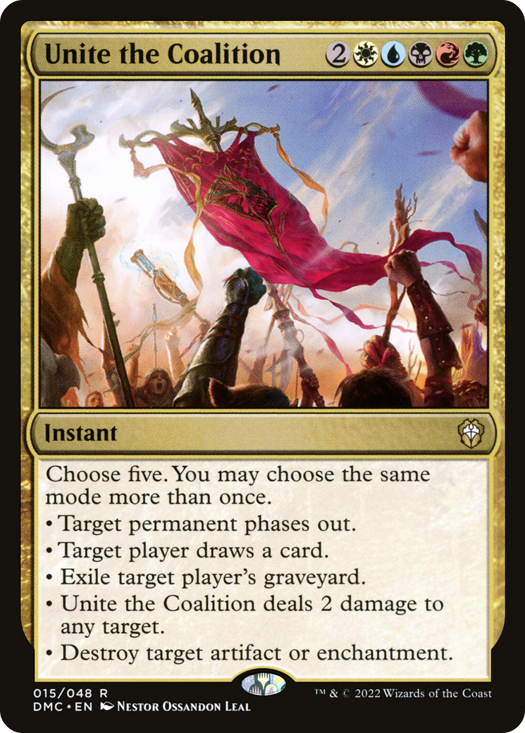 Image of Unite the Coalition (DMC-015) - Dominaria United Commander