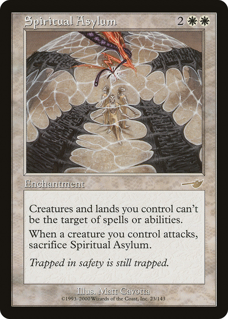 Image of Spiritual Asylum (NMS-023) - Nemesis Foil