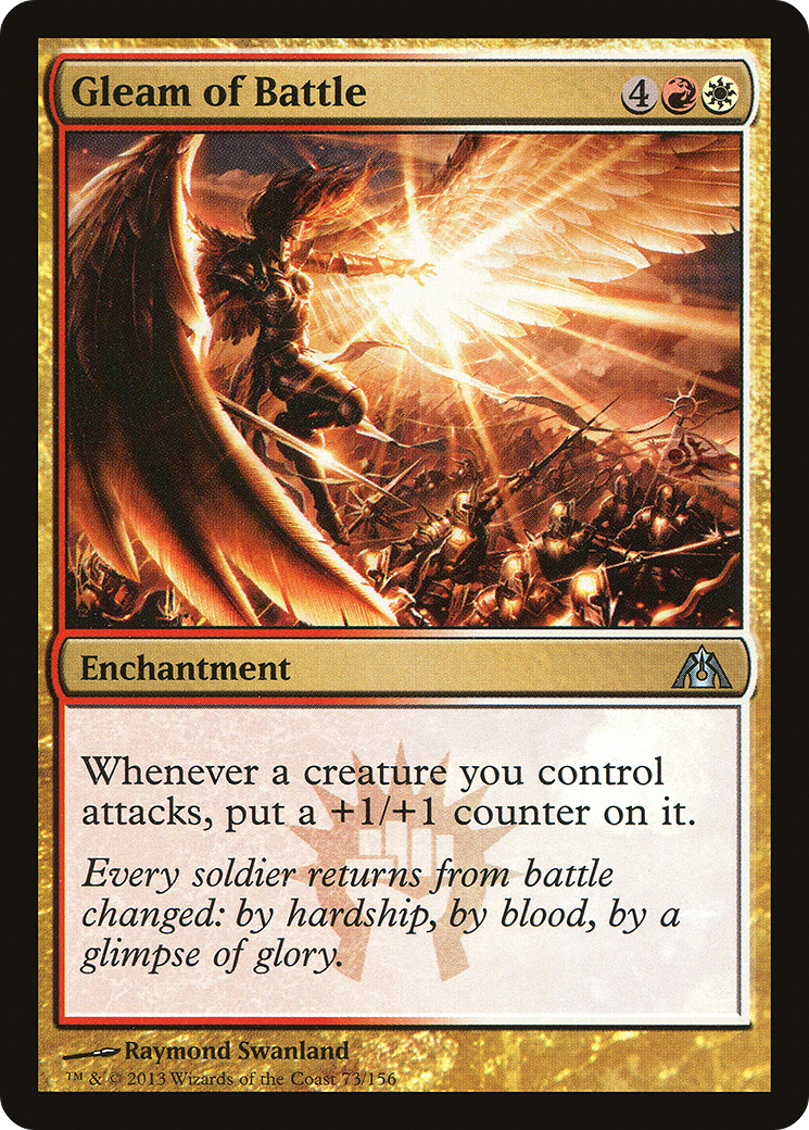 Image of Gleam of Battle (DGM-073) - Dragon's Maze