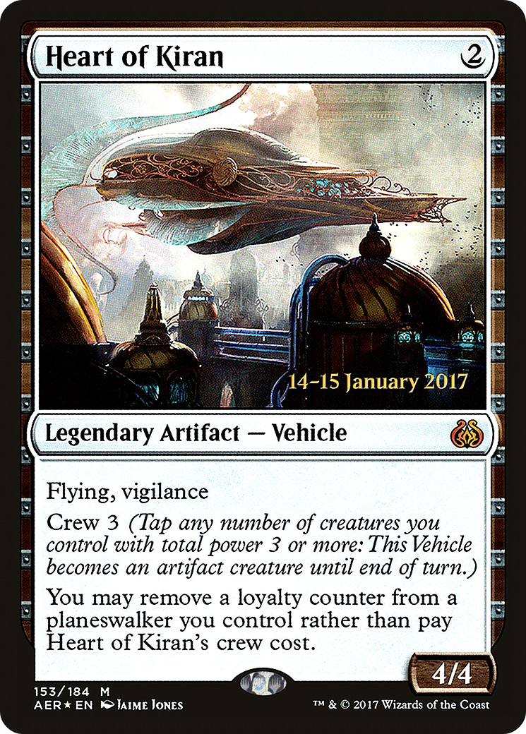 Image of Heart of Kiran (PRE-153) - Aether Revolt Promos Foil