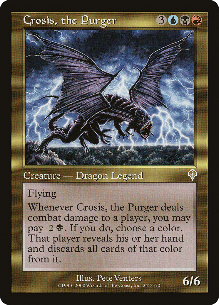 Image of Crosis, the Purger (INV-242) - Invasion Foil