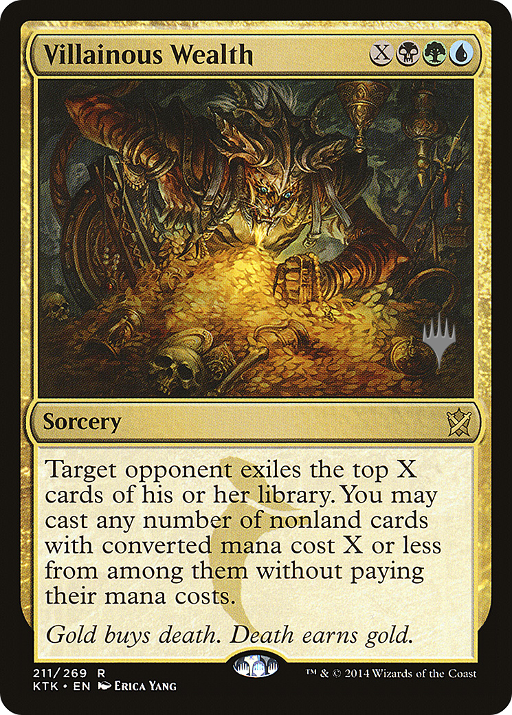 Image of Villainous Wealth (PPIKO-211) - Khans of Tarkir Promos