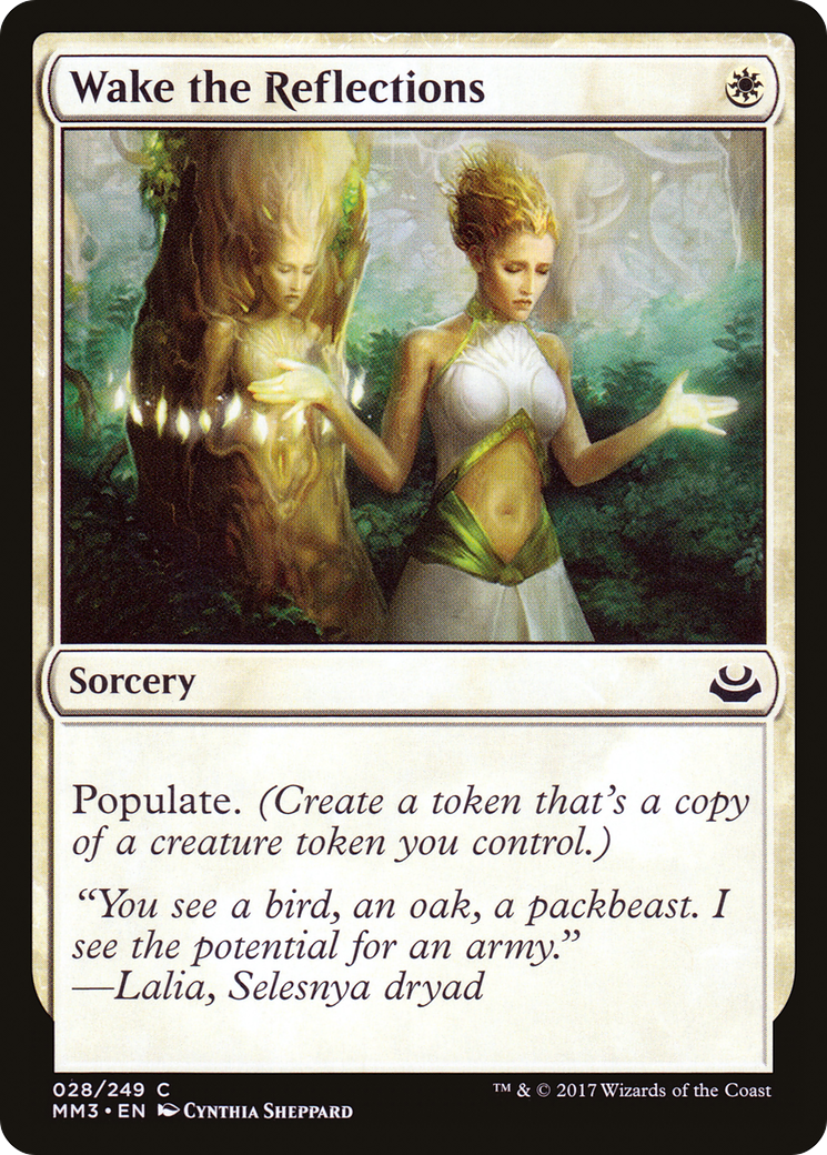 Image of Wake the Reflections (MM3-028) - Modern Masters 2017 Foil