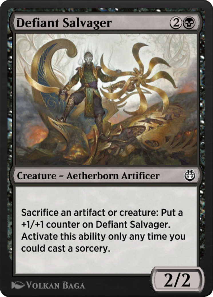 Image of Defiant Salvager (KLR-079) - Kaladesh Remastered