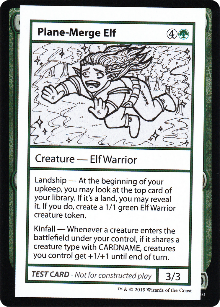 Image of Plane-Merge Elf (No PW Symbol) (CMB1-) - Mystery Booster Playtest Cards 2021