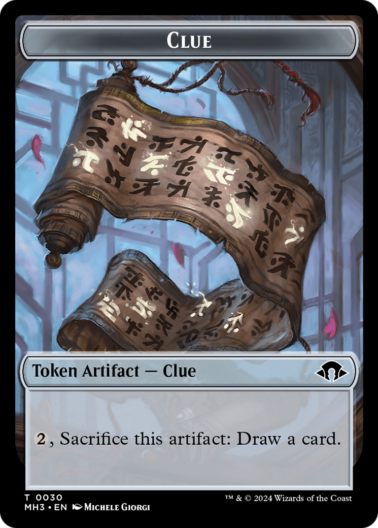 Image of Clue (TMH3-030) - Modern Horizons 3 Tokens Foil