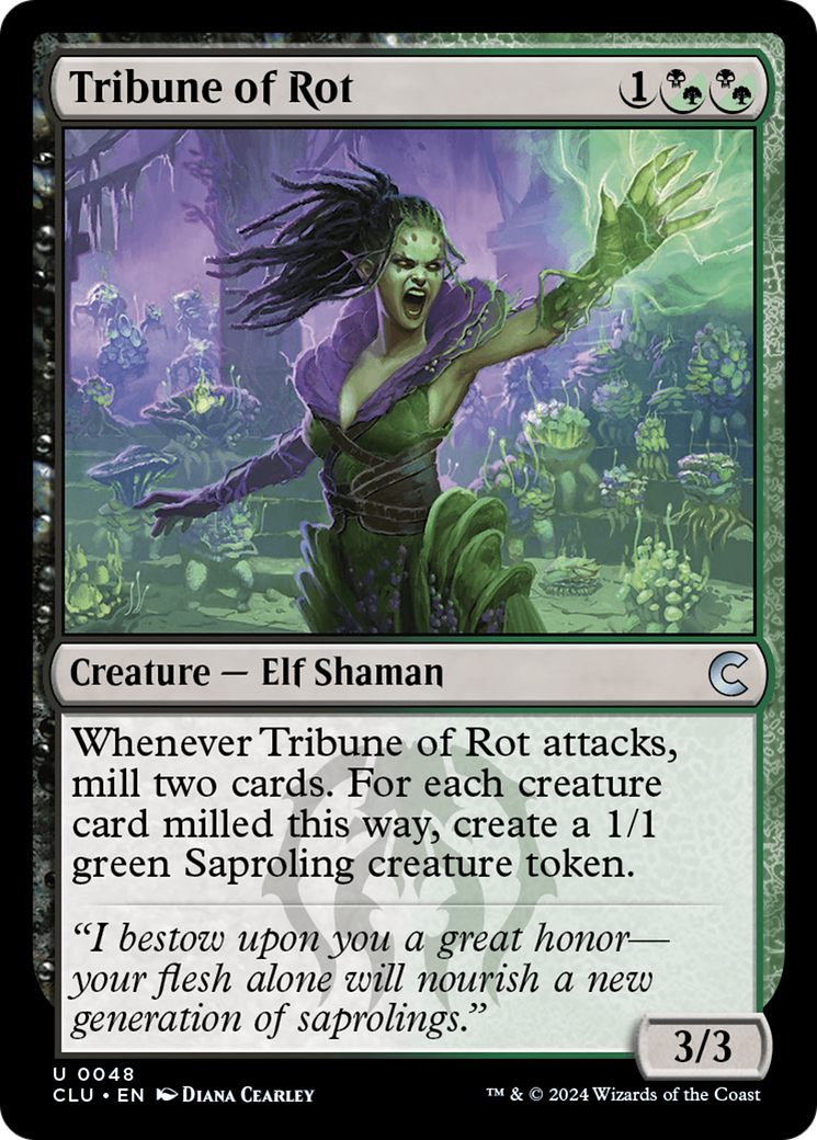 Image of Tribune of Rot (CLU-048) - Ravnica: Clue Edition