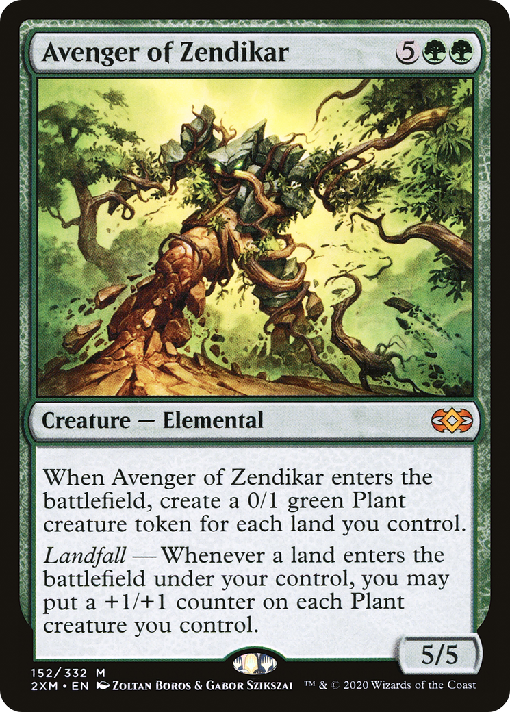 Image of Avenger of Zendikar (2XM-152) - Double Masters Foil