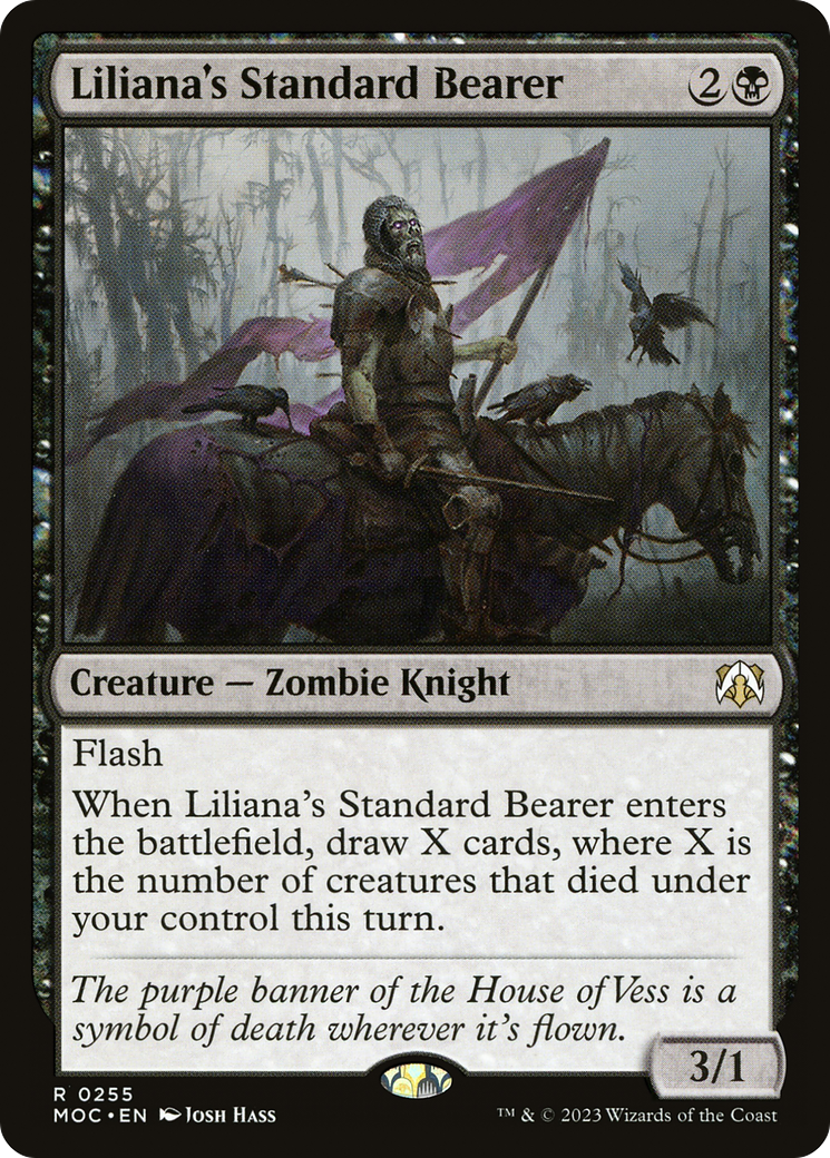 Image of Liliana's Standard Bearer (MOC-255) - March of the Machine Commander
