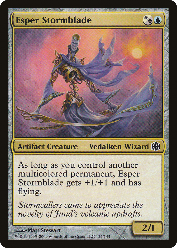 Image of Esper Stormblade (ARB-132) - Alara Reborn